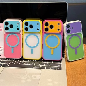 Funda Rígida Antigolpes para iPhone 18 Pro, Doble Colorida, TPU+PC, Cargador Inalámbrico Magnético, Funda para iPhone 17 16 15 14 Pro Max - Product Image 3