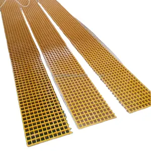 FRP Photovoltaic Walkway, Chequered Plate Slip Resistant Fiberglass FRP GRP Molded Grating