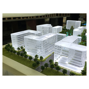 Escuela en miniatura Modelos de edificios arquitectónicos Modelo de propiedad Edificio residencial arquitectónico - Product Image 2