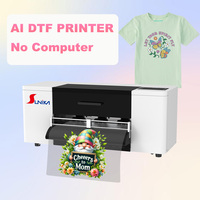 Imprimante DTF A3 13 pouces rouleau-à-roule, nouvelle machine d'impression sans ordinateur, encre pigmentée Ai DTF pour impression sur T-shirt
