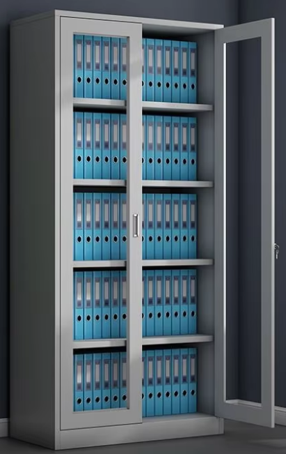 all-glass file cabinet