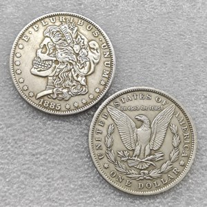 # 428 pièces de monnaie Hobo des États-Unis, pièces commémoratives de style antique, cadeaux, décoration de la maison - Product Image 3