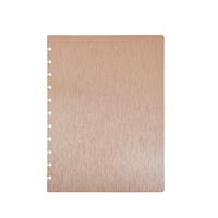 Lot de 30 couvertures de carnet A4 RINGNOTE en mousse PP texturée brossée, agenda hebdomadaire réutilisable, reliure à disques, cadeaux d'affaires, carnet de planification