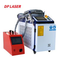 Mesin Pembersih Laser Serat DPLASER Max Raycus BWT IPG Reci SUP22C 1500W 2000W 3000W Penghilang Karat Logam