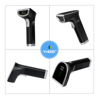Escáner de Código de Barras de Mano con Precio de Fábrica, Escáner de Código de Barras Láser 1D Continuo USB, Compatible con Windows, Mac, Android, Linux