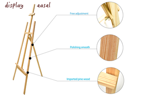 Cavalletti professionali <span class=keywords><strong>tavolo</strong></span> in legno massello grande <span class=keywords><strong>cavalletto</strong></span> pittura <span class=keywords><strong>cavalletto</strong></span> stand <span class=keywords><strong>per</strong></span> pittura a olio - Product Image 3