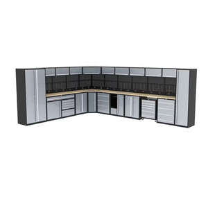 Banc de travail modulaire professionnel robuste, capacité de charge de 300 kg, garantie de 5 ans, garages OEM, armoires à outils multifonctionnelles - Product Image 6
