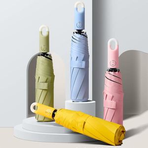 Parapluies de marque design pliables en trois sections, résistants à la pluie et au vent, portables, mignons, de bonne qualité et à prix abordable – Nouveautés 2026 - Product Image 2