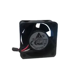 Orijinal elektrikli eksenel akış soğutma fanı EFB0412HHD soğutma DC fan