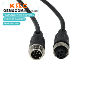 GX12 Waterdichte Aviation Connector Kabelboom, 2/3/4/5-pins, Mannelijke Vrouwelijke Kabel, Autocamera Sensor - Product Image 4