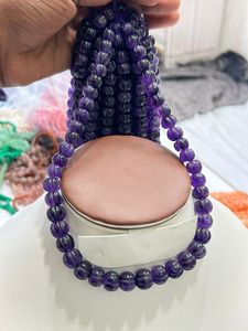 ¡Suministro al por mayor de cuentas de piedra de calabaza de amatista para la fabricación de joyas de excelente valor! - Product Image 4