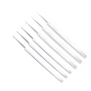 Juego de Curetas para Calázion Meyhoefer, 6 Piezas, Instrumentos Quirúrgicos ORL, Nylon, Manual, Certificado CE - Product Image 1