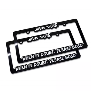 Marco para Matrícula de Coche con Logotipo Personalizado, Cromado, Diseño Colgante, Material Plástico con Certificación ISO9001, Modelo para EE. UU. - Product Image 2