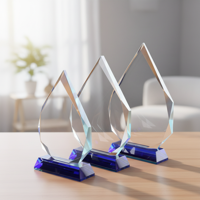 Wholesale K9 Blank Custom 3D Laser Engraving Business Products Exquisite Gifts Glass Crystal Trophies Medals