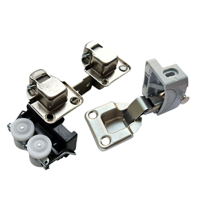 <span class=keywords><strong>Hettich</strong></span> Wingline 77 Quincaillerie pour armoire à deux battants, rail de <span class=keywords><strong>porte</strong></span> coulissante en alliage d'aluminium, glissière pliable non détachable - Product Image 4