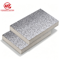 Panneau d'isolation universel en PU PIR avec feuille d'aluminium gaufrée pour entrepôts frigorifiques, systèmes CVC et projets résidentiels