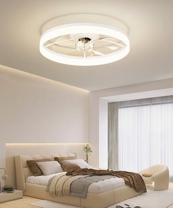 Hiện Đại 6 Tốc Độ DC Động Cơ Kim Loại Quạt Trần LED Ánh Sáng Ứng Dụng Điều Khiển Từ Xa 3-Màu Nhiệt Độ Thấp-Tiếng Ồn Hẹn Giờ Flush Núi Phòng Ngủ Thay Đổi Độ Sáng - Product Image 4