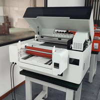 4050 manufaktur desain baru mesin 5040 Printer Flatbed UV Mini dengan kepala 2 XP600 atau kepala cetak DX7