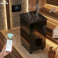 Fabricant OEM/ODM/OBM – Chauffe-sauna intelligent avec contrôle Wi-Fi via application, pour extérieur/intérieur, 4,5 kW, 6 kW, 9 kW, 12 kW, 15 kW, 18 kW