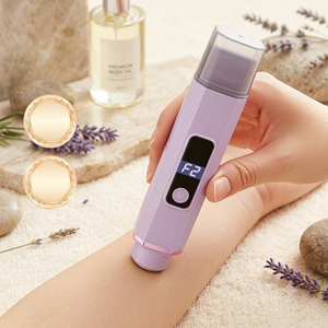 2-in-1 Electric Shaver for Women Painless Bikini Trimmer & Hair Remover LED Display Rechargeable Body Groomer for Household Use