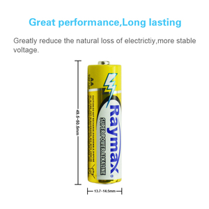 Raymax Pilas Alcalinas AA de Alta Calidad OEM LR6 AM3 1.5V, Pilas Alcalinas Chinas, Paquete de 16 - Product Image 2