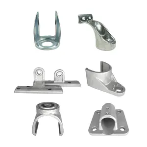 Investeringsgietwerk 304 Roestvrijstalen Fabricage Constructie Accessoires Metalen Klauwclips Op Maat Nagelklauwklinknagels