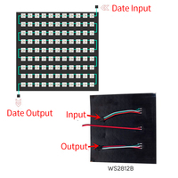 Bande lumineuse LED flexible Tcwin adressable Rgbic WS2812, panneau de pixels LED, écran, bande lumineuse, DC5V, IP20, IP65, IP68, étanche