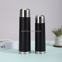 Thermos à double paroi isolé sous vide de style argentin tendance Emerit 2026 avec bec verseur Fluvion et filtre bombilla