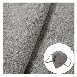 Masker Wajah MSak penyerap debu dan bau, kain penyaring udara ringan karbon aktif non-tenun untuk penyerap debu dan bau - Product Image 1