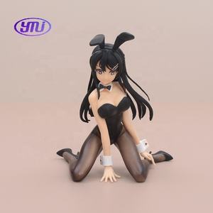 <span class=keywords><strong>Rascal</strong></span> <span class=keywords><strong>Does</strong></span> <span class=keywords><strong>Not</strong></span> <span class=keywords><strong>Dream</strong></span> of Mai Sakurajima Figurine en position agenouillée Modèle de statue de collection Belle poupée fille Costume de lapin Jouet d'action - Product Image 1
