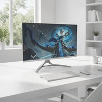 Monitor Plano para Juegos de 24 Pulgadas, FHD, 1ms, 1k, 144Hz, 99% SRGB, Pantalla Profesional para Oficina, Panel IPS Blanco, para Fábrica, OEM, ODM