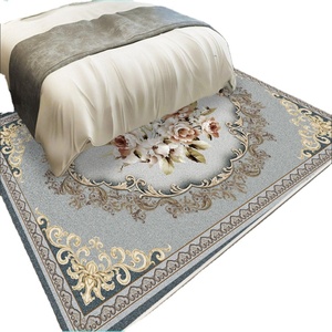 <span class=keywords><strong>Tappeto</strong></span> di Lusso in Lana Annodato a Mano, Altamente Resistente alle Macchie, Adatto agli Animali Domestici, 2x3M, Moderno, Tecnica Jacquard di Qualità, per Soggiorno, 1 Pezzo - Product Image 1