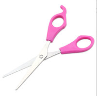 Outils de coupe de cheveux de beauté en acier inoxydable Ciseaux de coiffure en gros à bord lisse de qualité industrielle