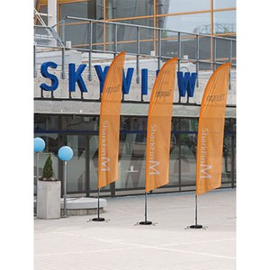 PromoFlag Forma a Bandiera con Base - Product Image 4