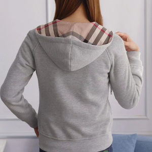 Áo khoác nỉ có mũ nam thiết kế thời trang cao cấp mới năm 2025, chất liệu cao cấp, màu kaki, kiểu lưới, thương hiệu Burberry. - Product Image 4