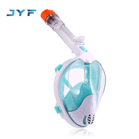 Masque de plongée intégral en silicone de haute qualité JYF pour la plongée en mer