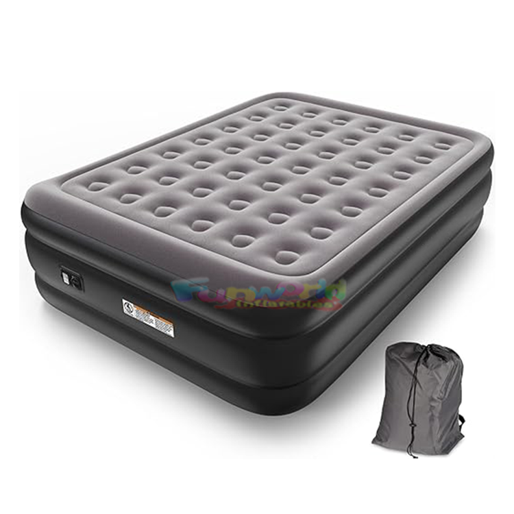 Custom Logo Inflatable Mattress Foldable Air