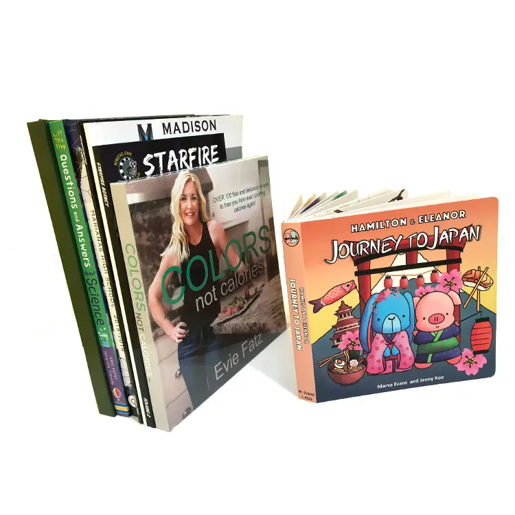 Custom Colorful Story Educational Learning Kids Children Books