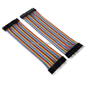 Kabel Dupont 20cm 8 Inci Male to Male Female to Female 40pin Kabel Jumper Dupont 2.54mm Kabel Dupont - Product Image 1