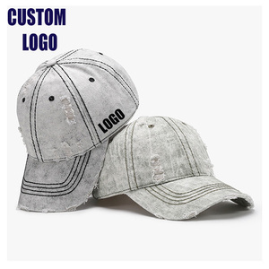 Gorras de Béisbol Personalizadas al por Mayor, Estilo Vintage, Lavables, sin Estructura, de Algodón, con Impresión Personalizada para Hombre, OEM/ODM - Product Image 2
