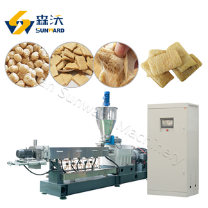 Extrusora de proteína vegetariana texturizada TVP, proteína de soja, planta de carne artificial, máquina extruida con 1 año de garantía - Product Image 6