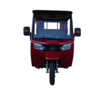 Tricycle de fret robuste 150cc à refroidissement par air, moteur Lifan, transmission par arbre, capacité de charge élevée 900 kg, carrosserie ouverte, trois roues, pour passagers