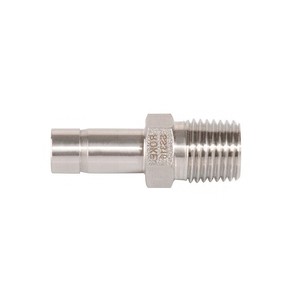 ข้อต่ออัดท่อสแตนเลสแบบเมตริก ROKE ขนาด 2-50 มม. พร้อมเกลียวนอกแบบตรง - Product Image 1