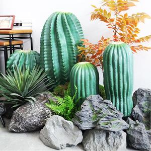 Plantes Décoratives d'Extérieur 2026 : Nouveaux Poteaux de Clôture Tropicaux Artificiels, <span class=keywords><strong>Cactus</strong></span> et Plantes Falses Économiques - Product Image 5