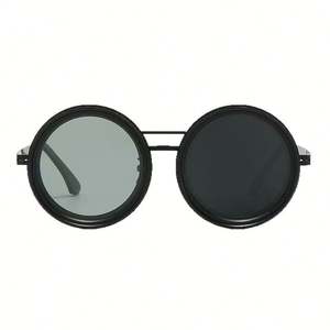 Gafas de Sol Redondas Polarizadas con Filtro ND Ajustable 1-9, Protección UV400, para Conducir y Pescar, para Hombre, Novedad 2026 - Product Image 3