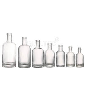 Botellas de Cristal Personalizadas Transparentes de 700 ml, Botella de Vidrio para <span class=keywords><strong>Licor</strong></span>, Botellas de Cristal para Vodka - Product Image 2