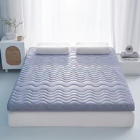 Baimai Surmatelas imperméable Surmatelas en mousse à mémoire de forme Matelas doux King Queen Size Housses de matelas Protecteurs Maison Hôtel