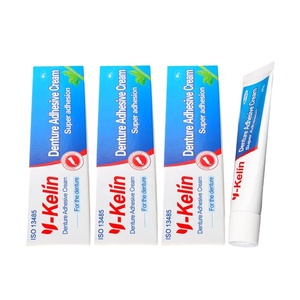 <span class=keywords><strong>Pegamento</strong></span> para Dentaduras Postizas en Caja <span class=keywords><strong>de</strong></span> Color, Crema Adhesiva para Dentaduras Postizas - Product Image 1