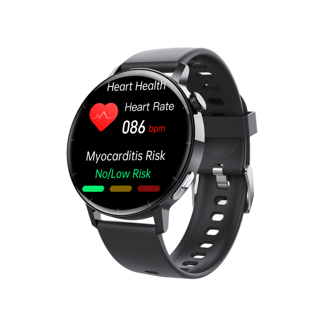F67Pro New Smart Fitness Tracker TFT for BT Smart Watch Uric Acidn Sleep Stress Leather