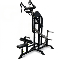 Machine à tirer vers le bas à charge libre Kpeakfit, équipement commercial de musculation dorsale pour salle de sport, approvisionnement direct usine